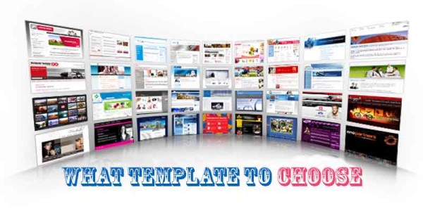 What template to choose for your website - simple template