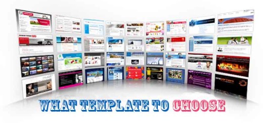 What template to choose for your website - simple template